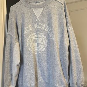 Aerie Light Gray Crewneck Sweater